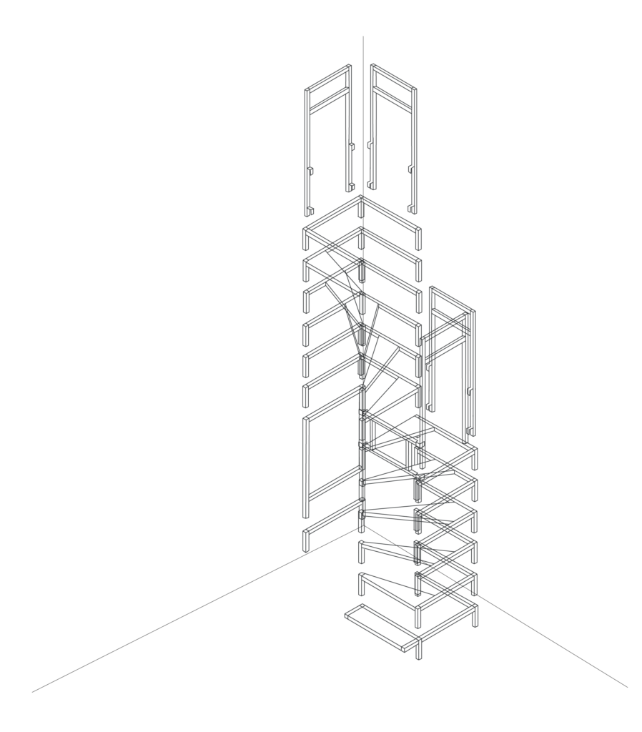 Escalier de chantier easy-step